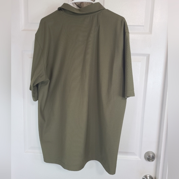 (185) Pebble Beach Performance Men's Short Sleeve Polo Shirt, Size: XL  Green - Picture 11 of 14